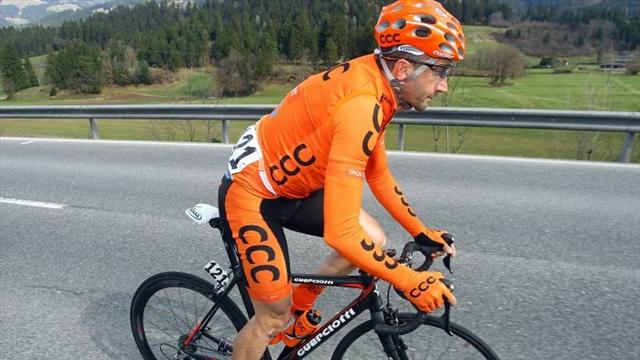 avide, rebellin, wins, win, poland, polska, victory, stage, doping, itlaian, 42, years